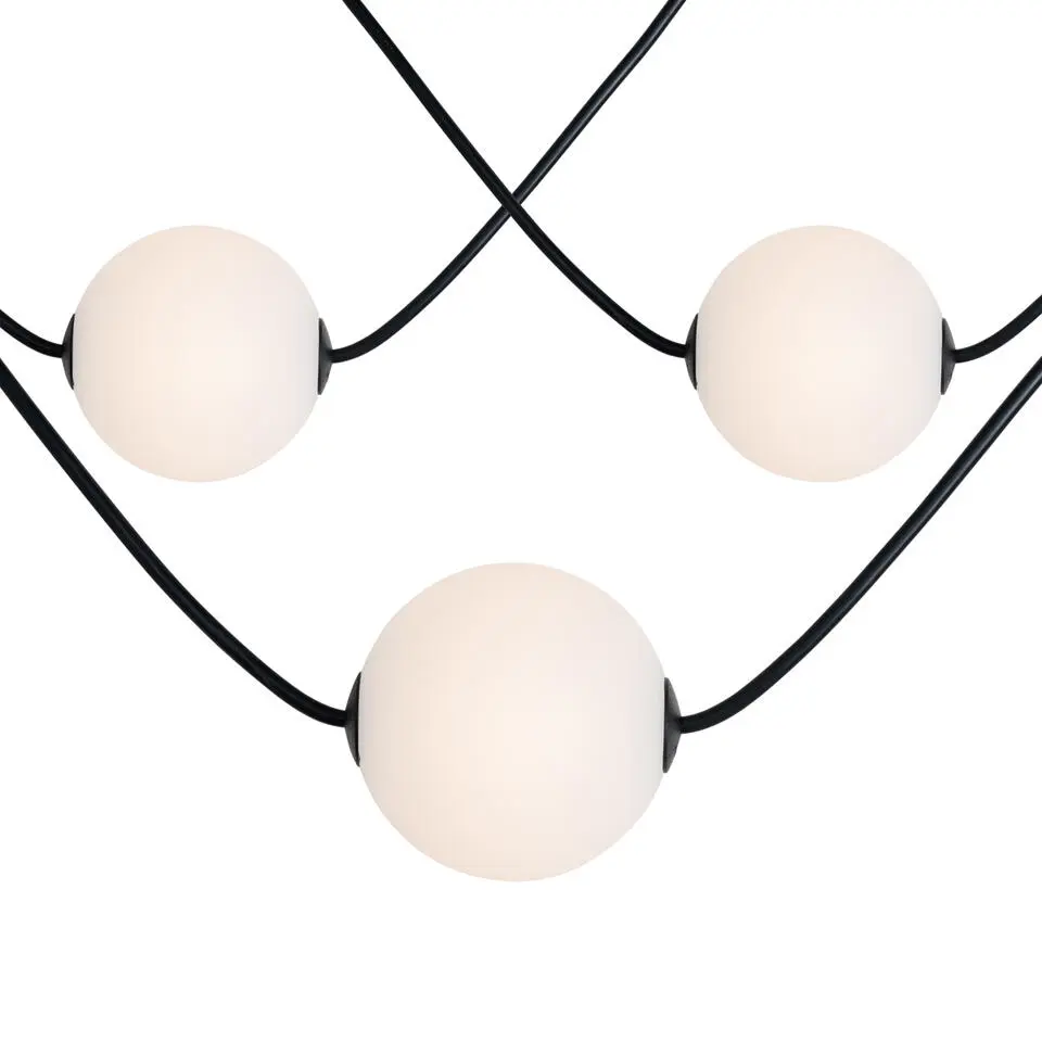 Qazqa buitenlampen malai wit geïntegreerde led