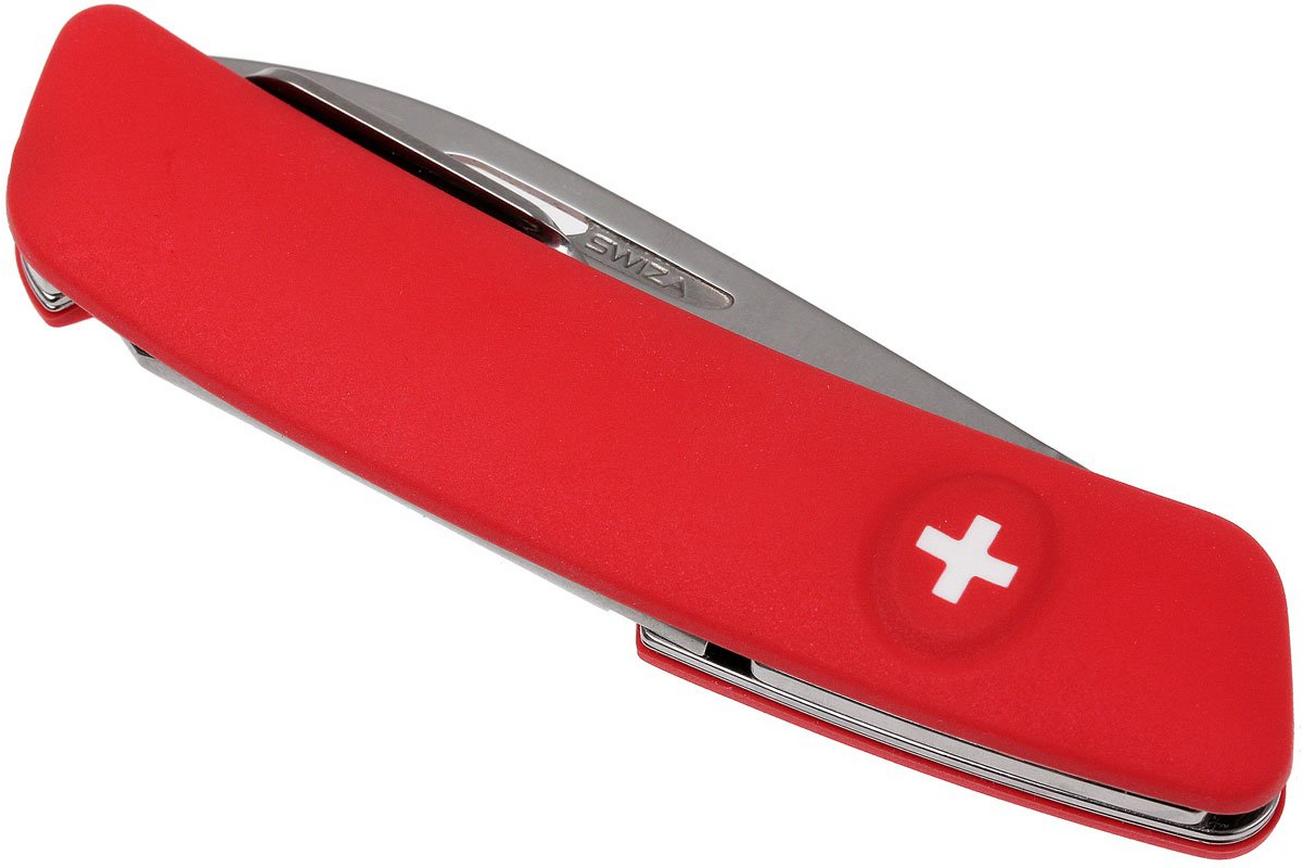 Swiza D02 Zwitsers zakmes, rood