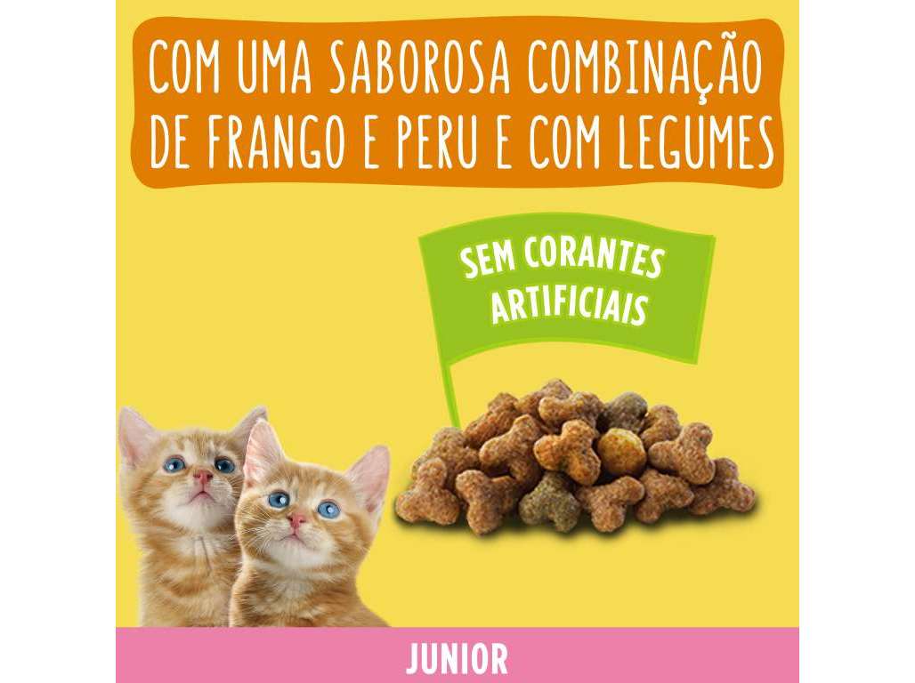 RAÇÃO PARA GATO FRISKIES JÚNIOR 400G