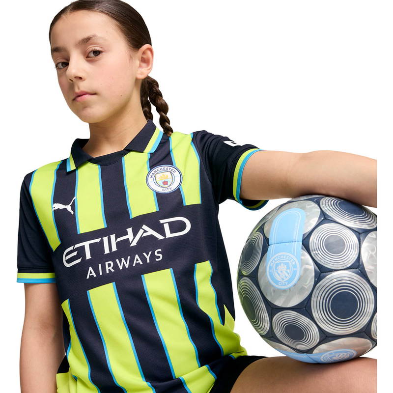 Manchester City FC Udebanetrøje 24/25 Børn