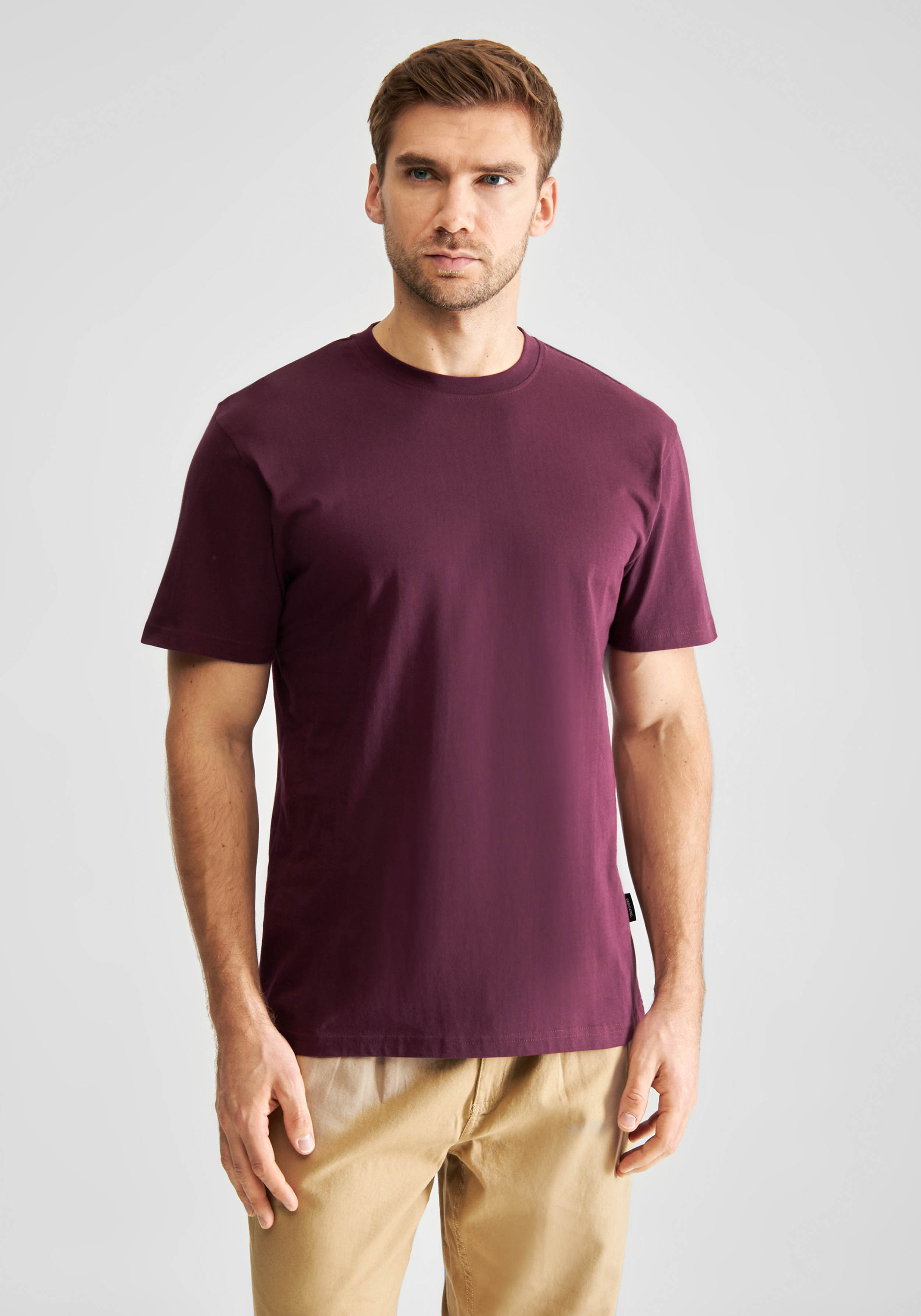 Dedicated T-Shirt Stockholm Base Fig Red