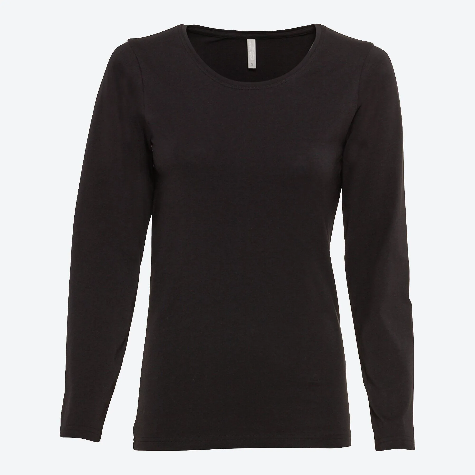 Langarmshirt mit Rundhalsausschnitt