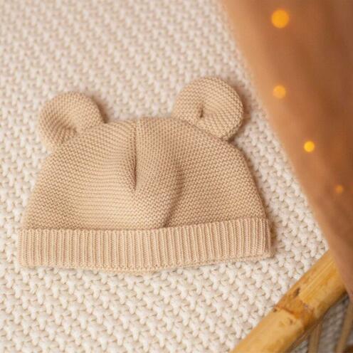 Bonnet Maille CARAMEL - TROIS KILOS SEPT