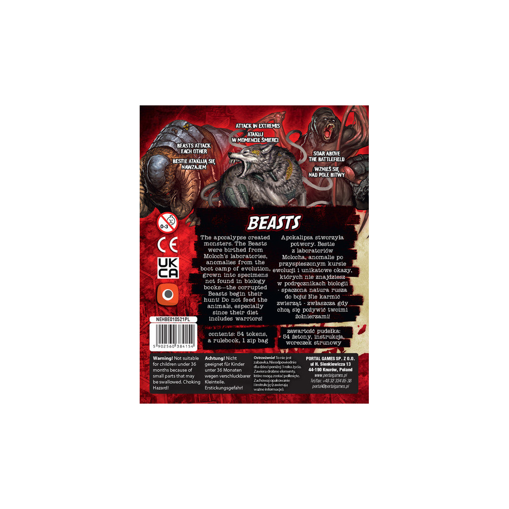 Neuroshima Hex 3.0 : Beasts