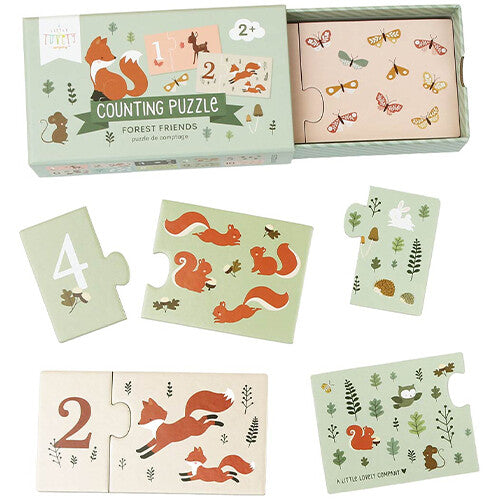 A little lovely company telpuzzel - bosvriendjes - 10x2st