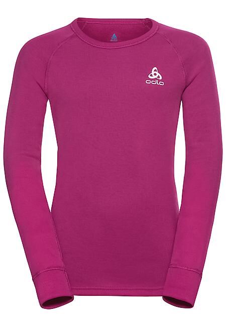 ODLO - TS ML COL ROND ACTIVE WARM ECO KIDS BL TOP CREW NE