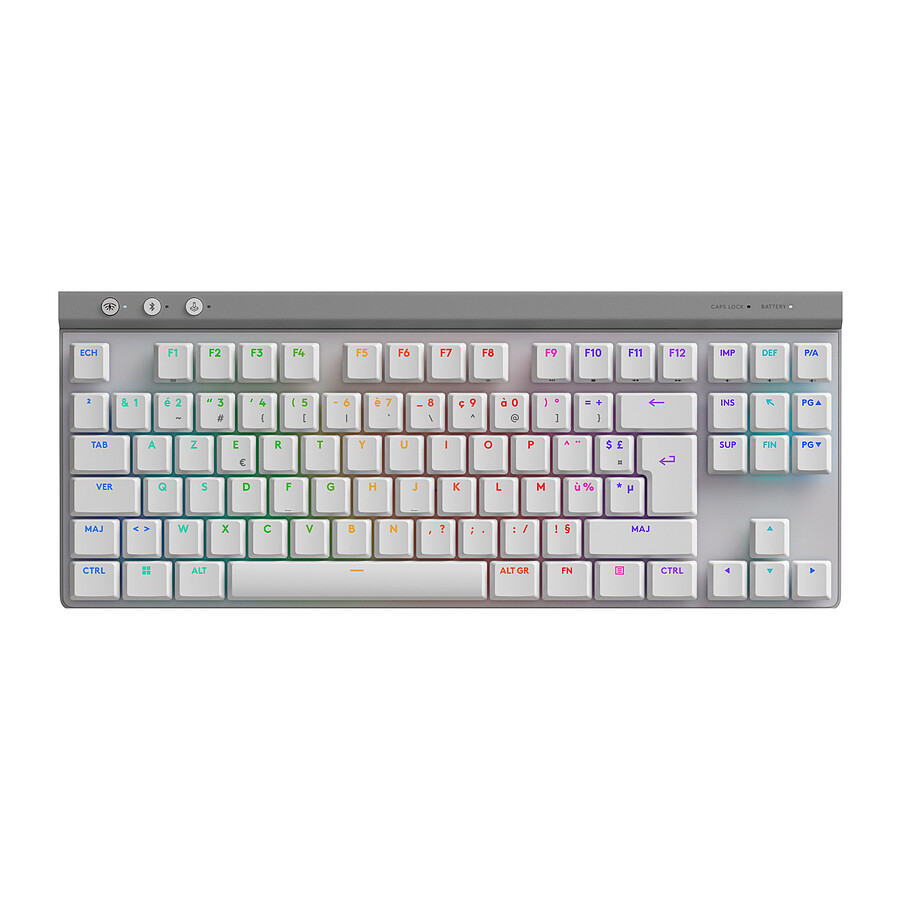 Logitech G G515 Lightspeed TKL - GL Tactile - Blanc