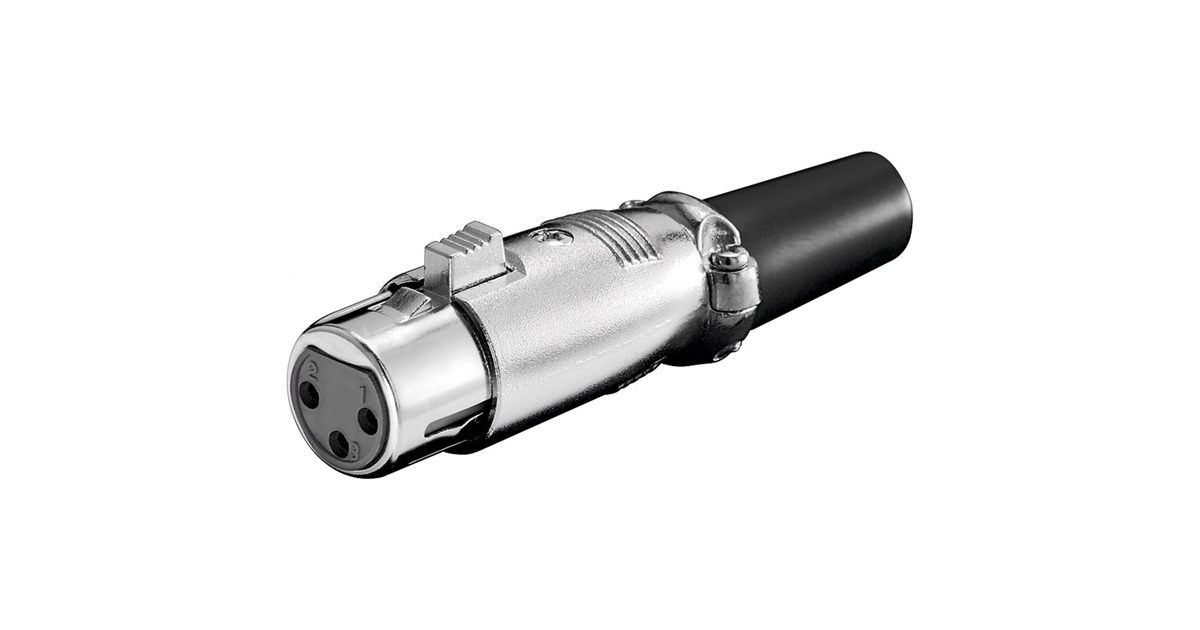 goobayMicrofoon jack 3-pin koppeling  (Zwart)