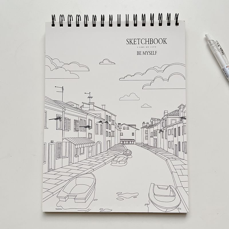 Chavipa - A4 schetsboek (verschillende ontwerpen)