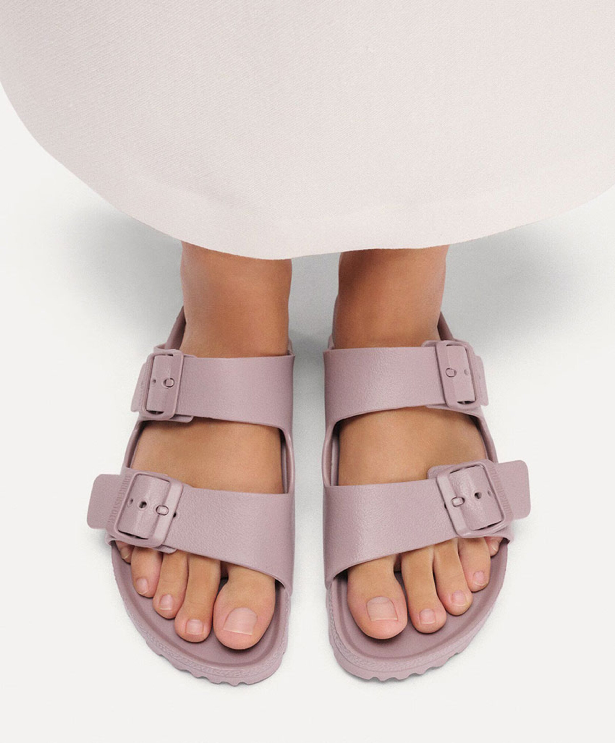 Birkenstock Arizona Essentials EVA Unisex dames badslipper paars