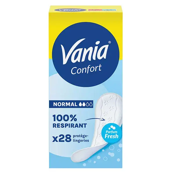 Protetores diários Vania Kotydia Comfort+ Normal Fresh, 28 unidades