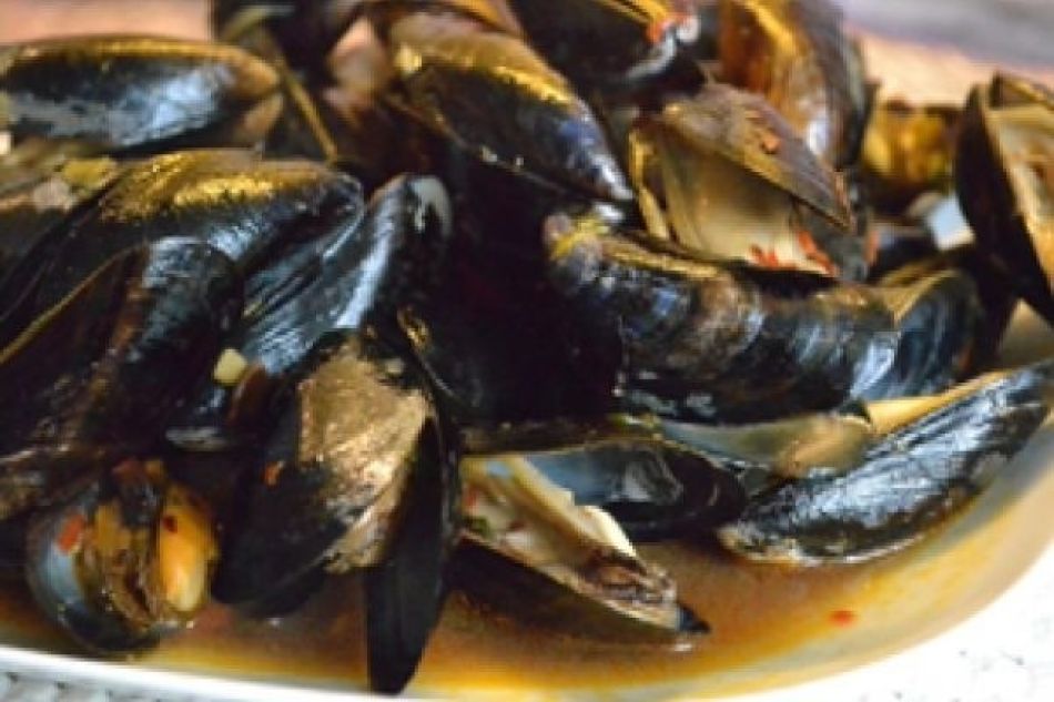 Mosselen in curry laksa en kokosmelk