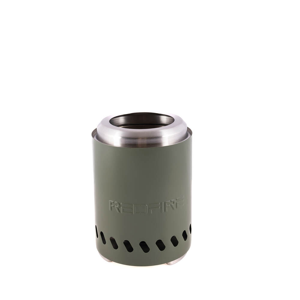 RedFire Volcano Pellet - Tafelhaard S - Rond - Groen - Rvs - 14 cm - S