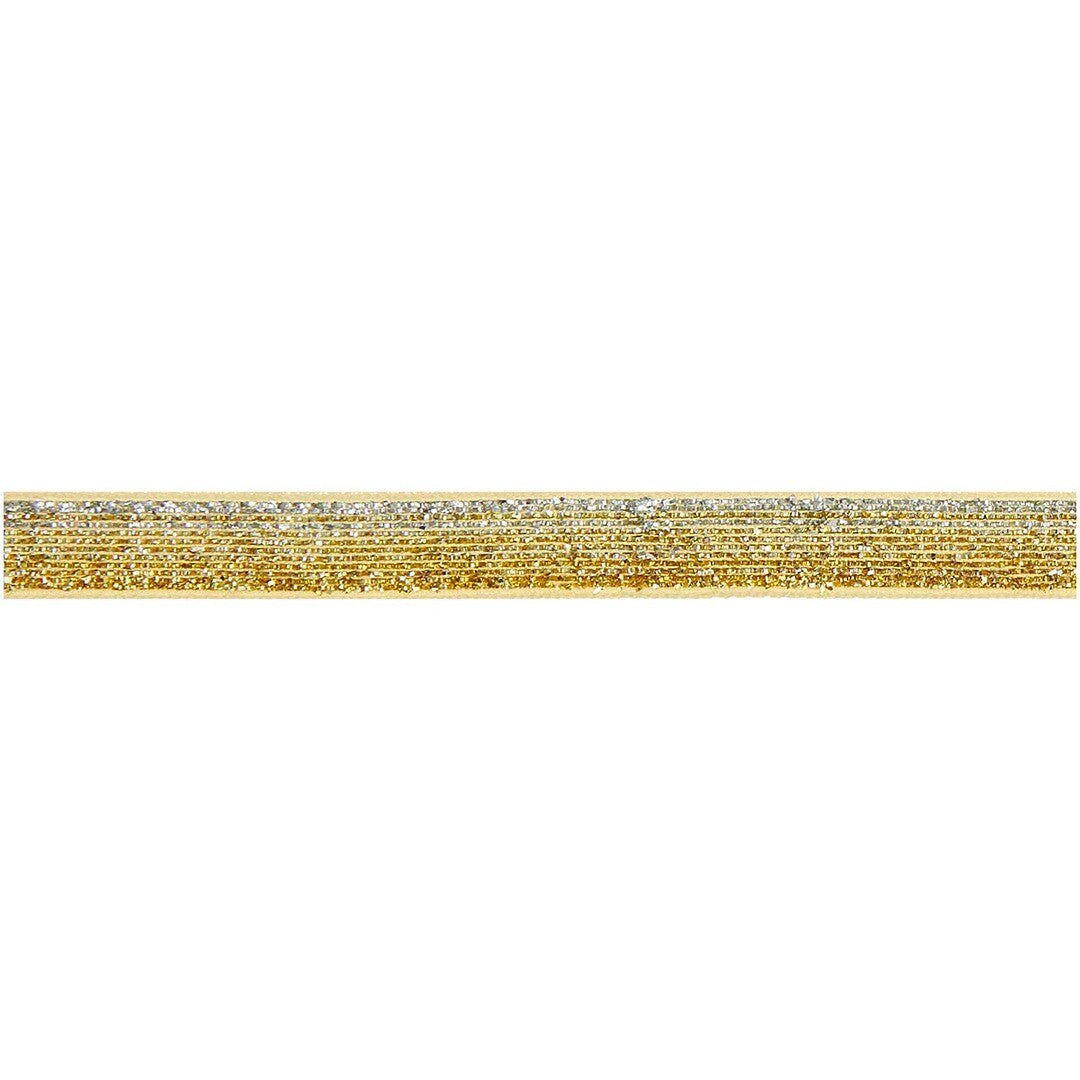 Lint glitter - goud - 3 m