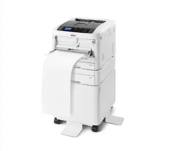 OKI C824dn - Printer - farve - Duplex - LED - A3 - 1200 x 600 dpi - op til 26 spm (mono) / op til 26 spm (farve) - kapacitet: 400 ark - USB 2.0, Gigabit LAN, USB 2.0 vært