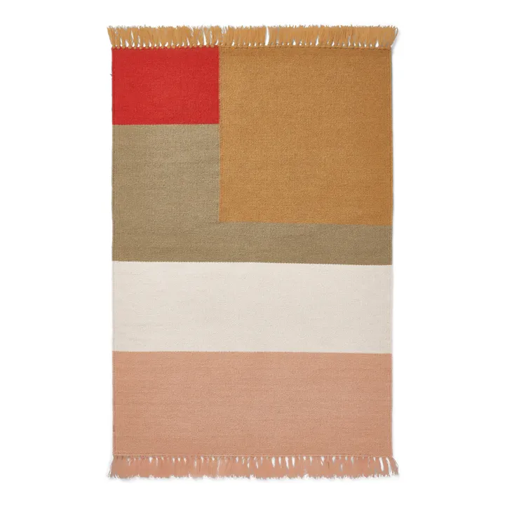 Liewood Tapis Boston en laine et coton | Rose