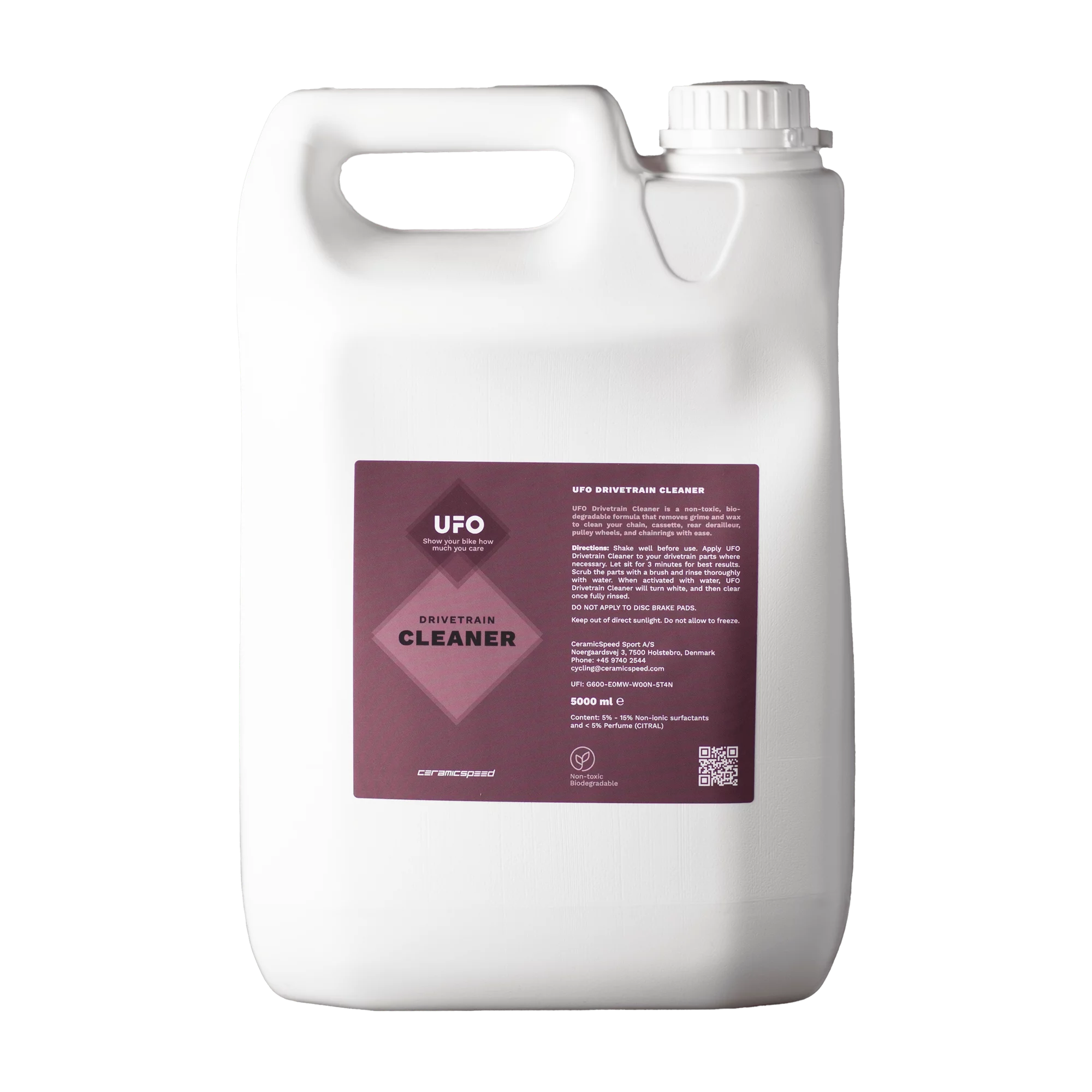 CeramicSpeed Drivetrain Cleaner 5L Rens