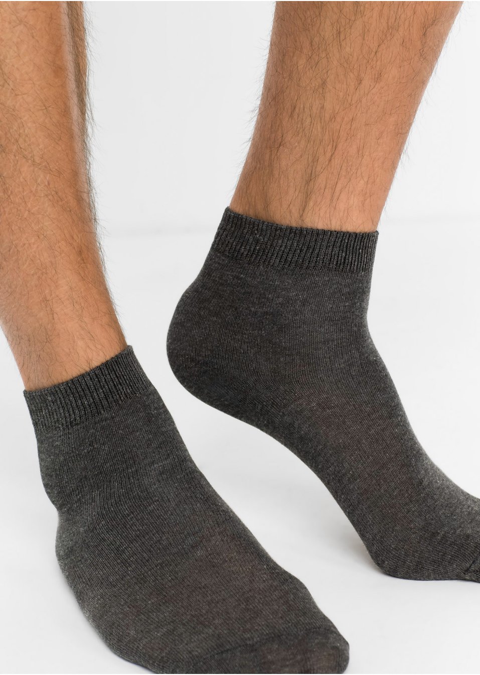 Lot de 10 paires de chaussettes courtes basiques avec coton