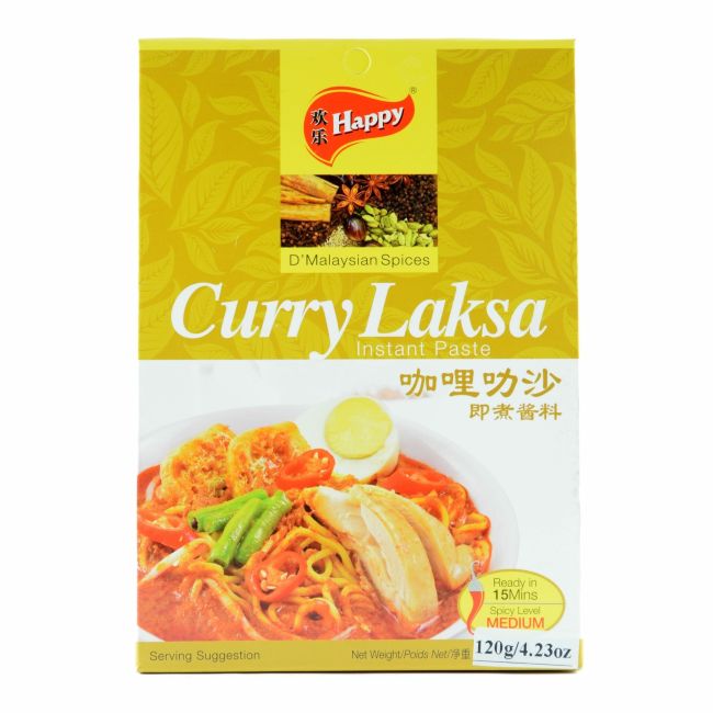 Happy Currypasta Laksa Kant en Klaar 120g