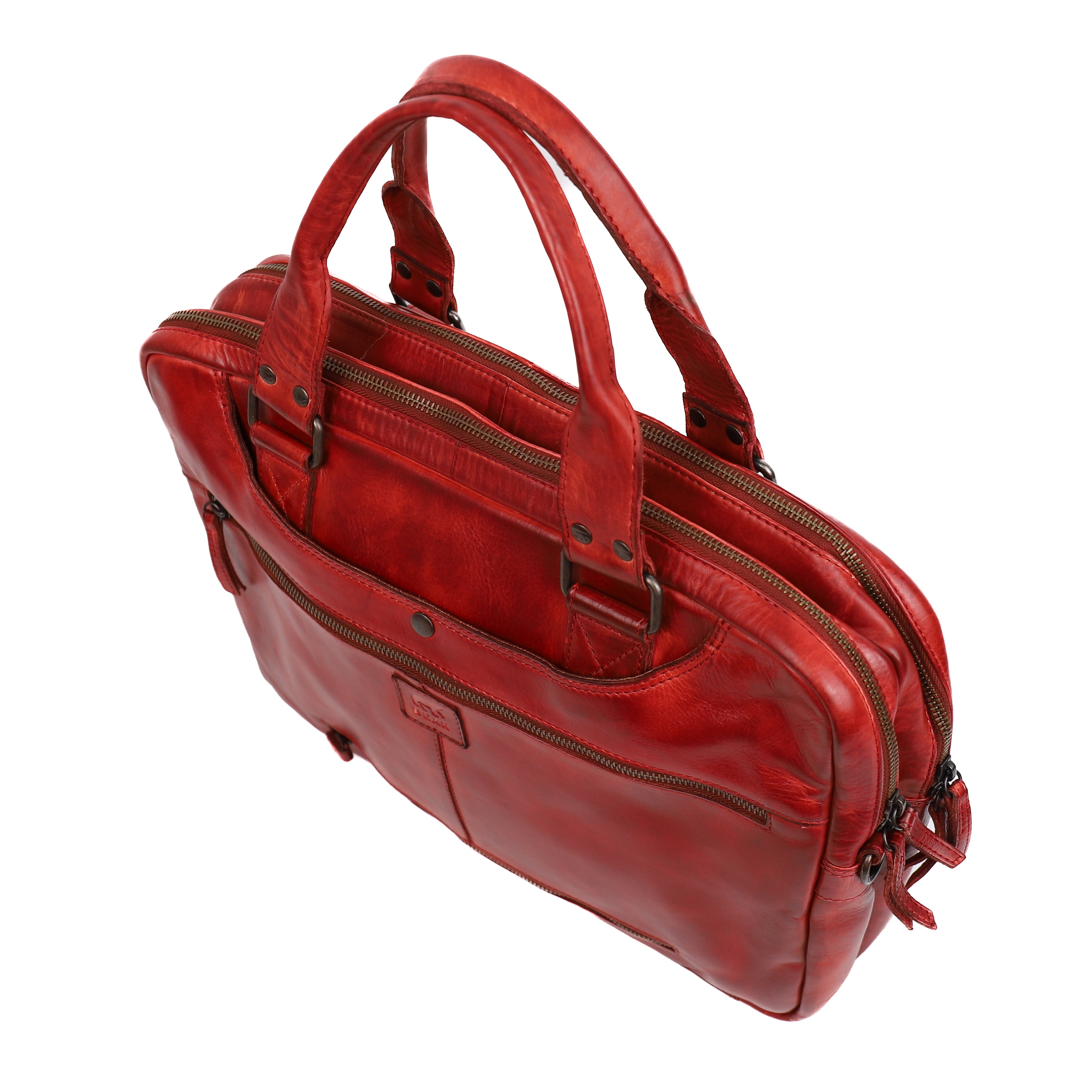 Laptoptas 'Leandro' rood Rood