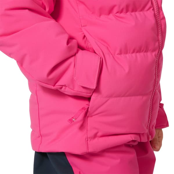 Veste de ski HELLY HANSEN K VERTICAL INS JACKET DRAGON FRUIT