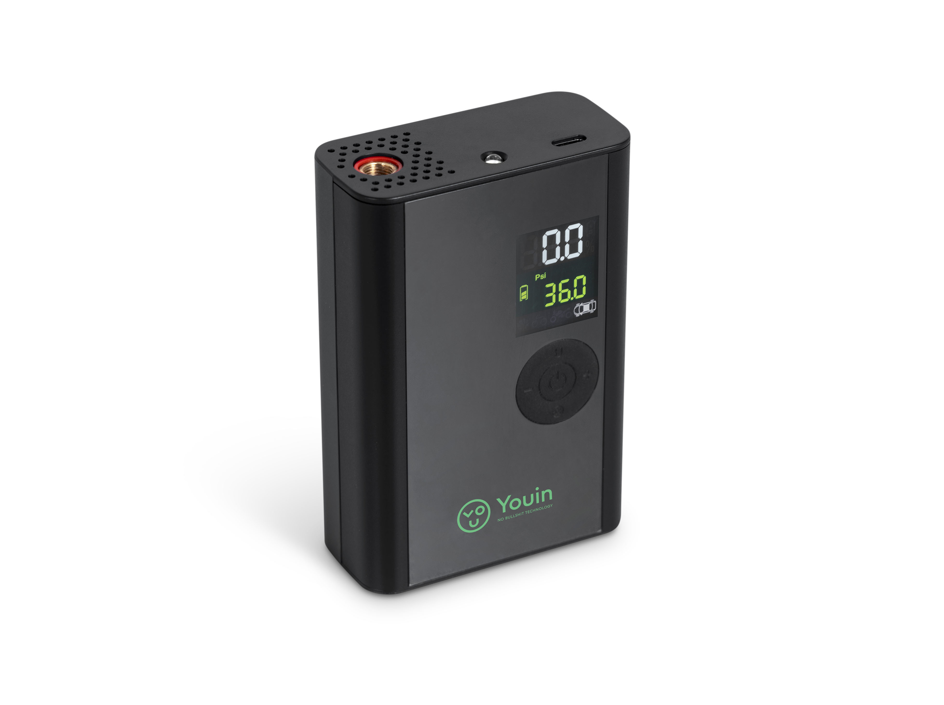 COMPRESSOR PORTÁTIL YOUIN MA1018 5V PRETO