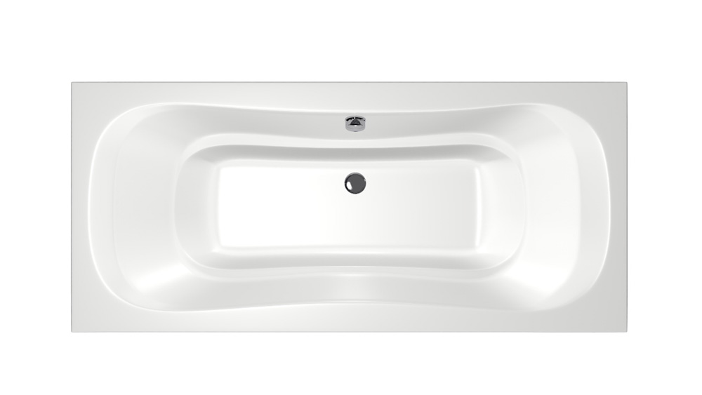 Xenz Nassau duobad 200x90x49cm wit