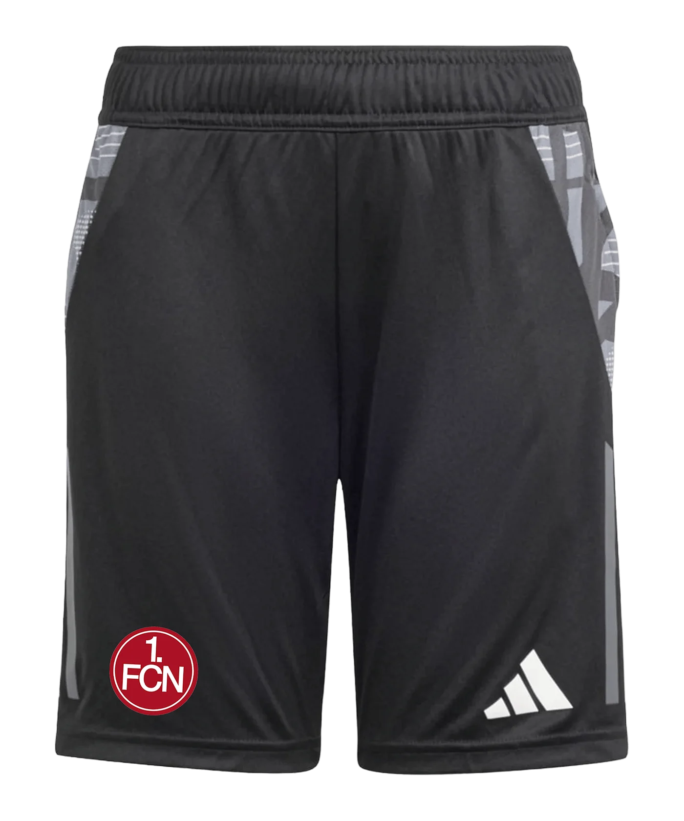 adidas 1.FC Nürnberg Trainingsshort Schwarz Grau