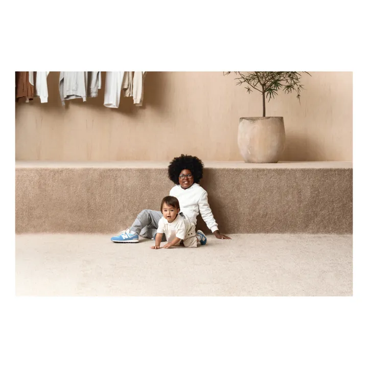New Balance Baskets Scratchs Ouverture Totale 574 | Bleu Clair