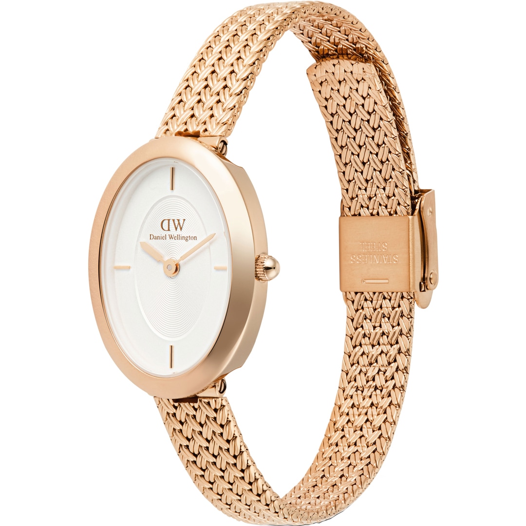 Daniel Wellington Juliette Braided Mesh White Sunray Rose