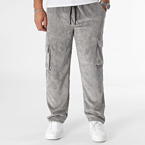 Pantalon Jogging Cargo Gris