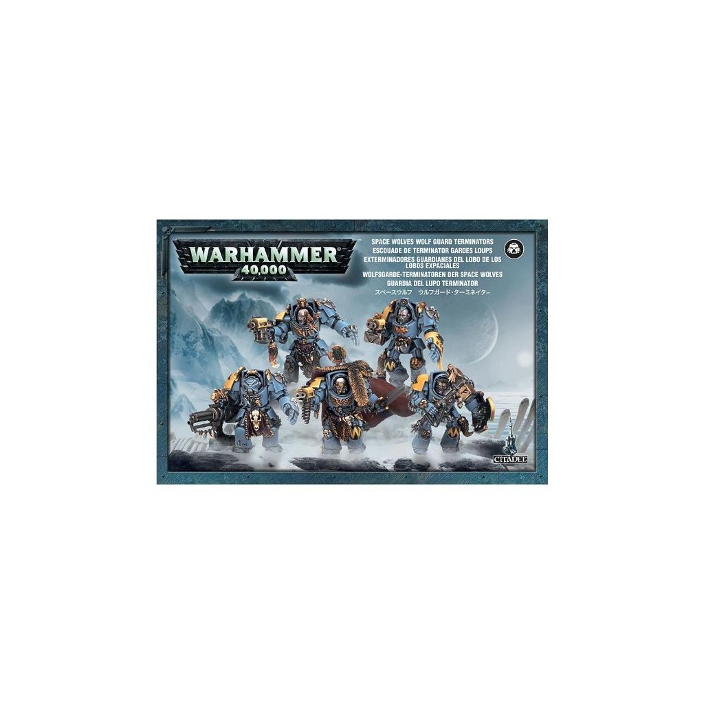 W40K : Adeptus Astartes Space Wolves - Wolf Guard Terminators