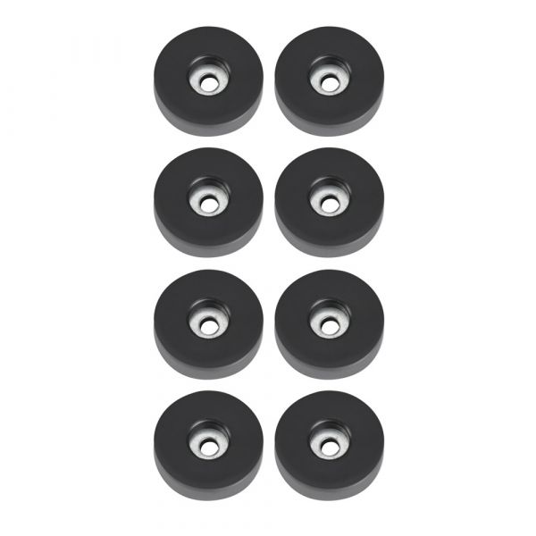 Adam Hall Hardware 4906 M8 AH Bag of 8 Rubber Feet 38 x 10 mm