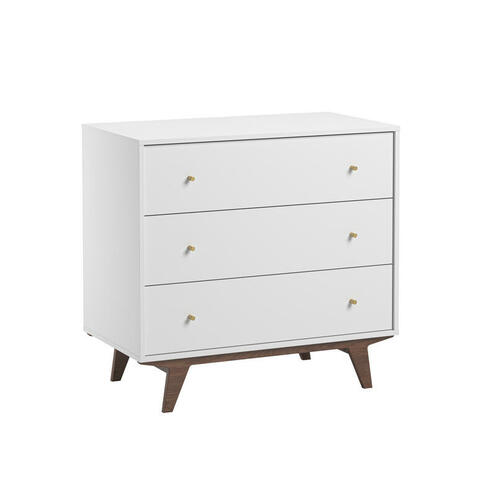 Commode MID 2 Blanc/Noix - VOX