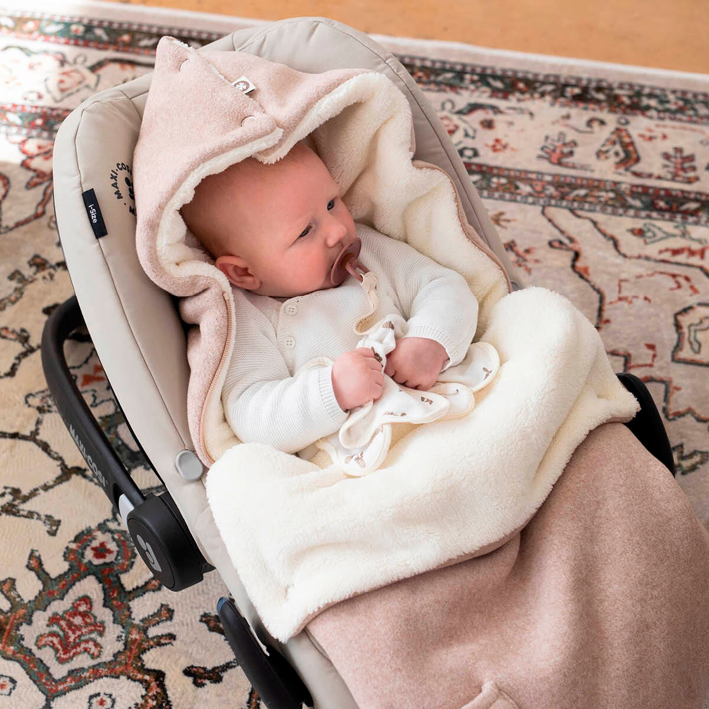 Noppies Baby Strickjacke Pino White