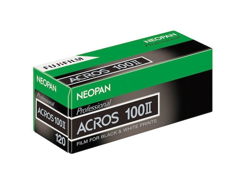 Fujifilm Analogfilm NEOPAN ACROS 100II 120 Orthopanchromatischer mittelempfindlicher Schwarzweiss-Negativfilm