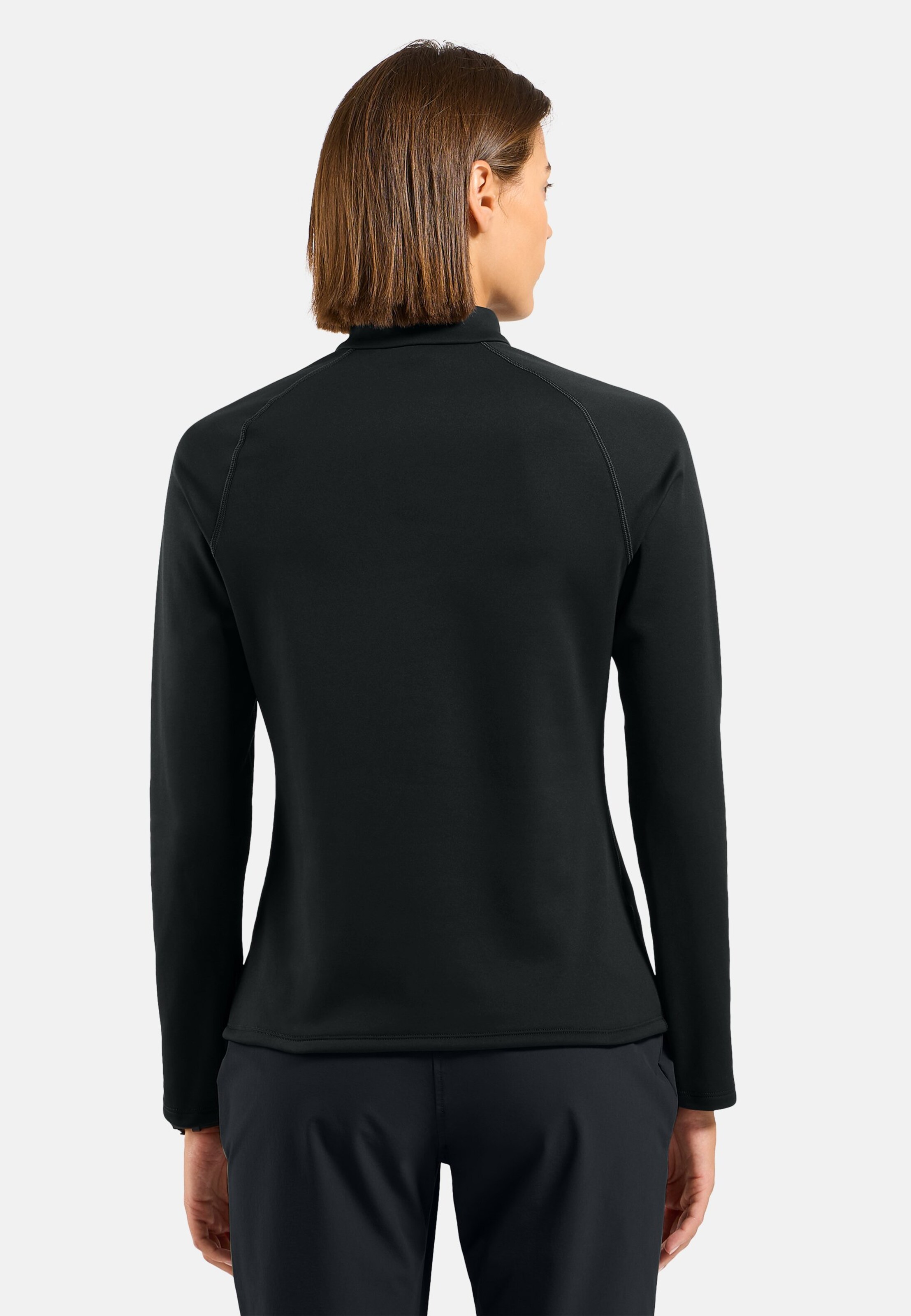 Besso Mid Layer mit Halbreissverschluss in black - black