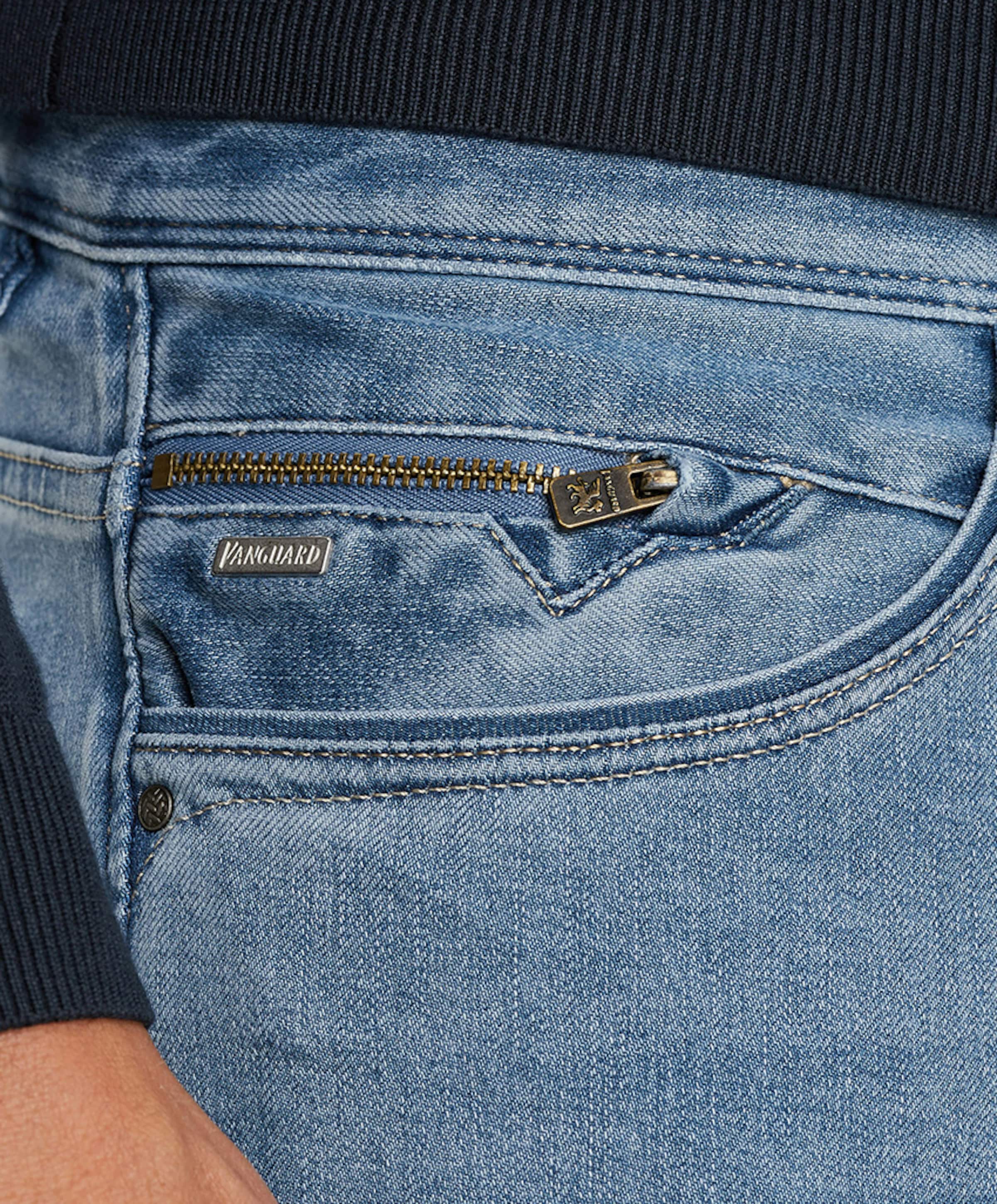 Vanguard V850 RIDER STEEL INDIGO TINT heren jeans blauw