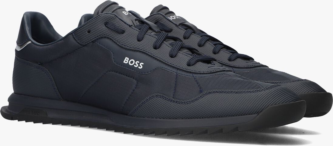 BOSS blauwe boss lage sneakers zayn