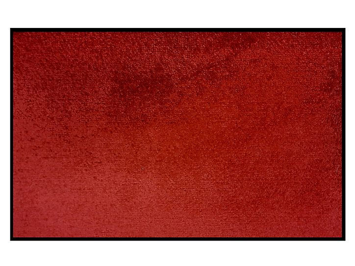 Tapis absorbant Jazzy rouge L.90 x l.60 cm