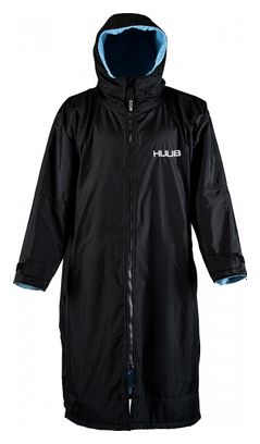 Poncho de Change Huub Noir Bleu