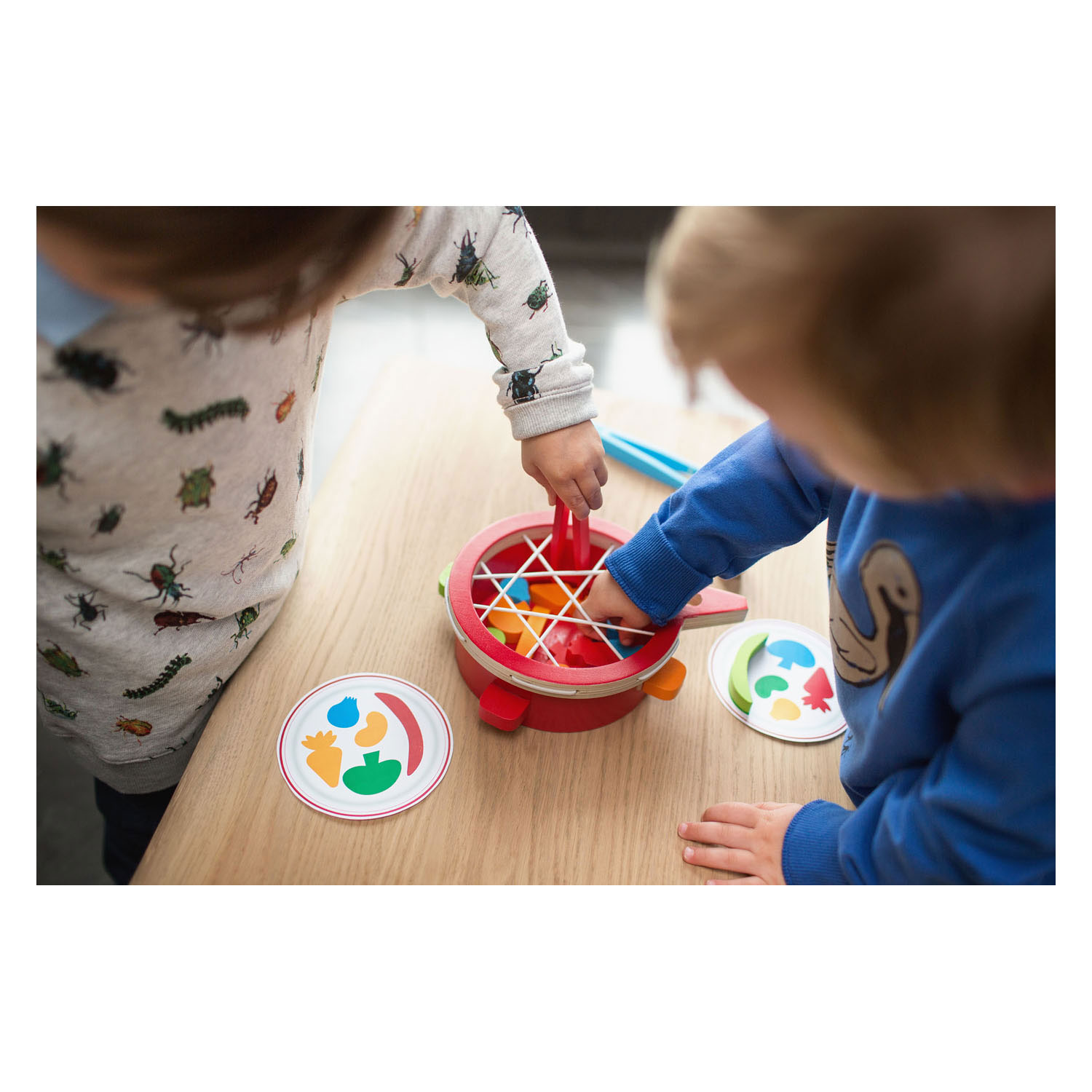 BS Toys Match The Veggie Houten Groenten Spel, 30dlg.