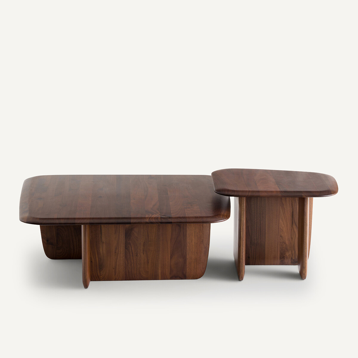 AM.PM<br>Mesa de centro em nogueira maciça, modelo grande, Iloss