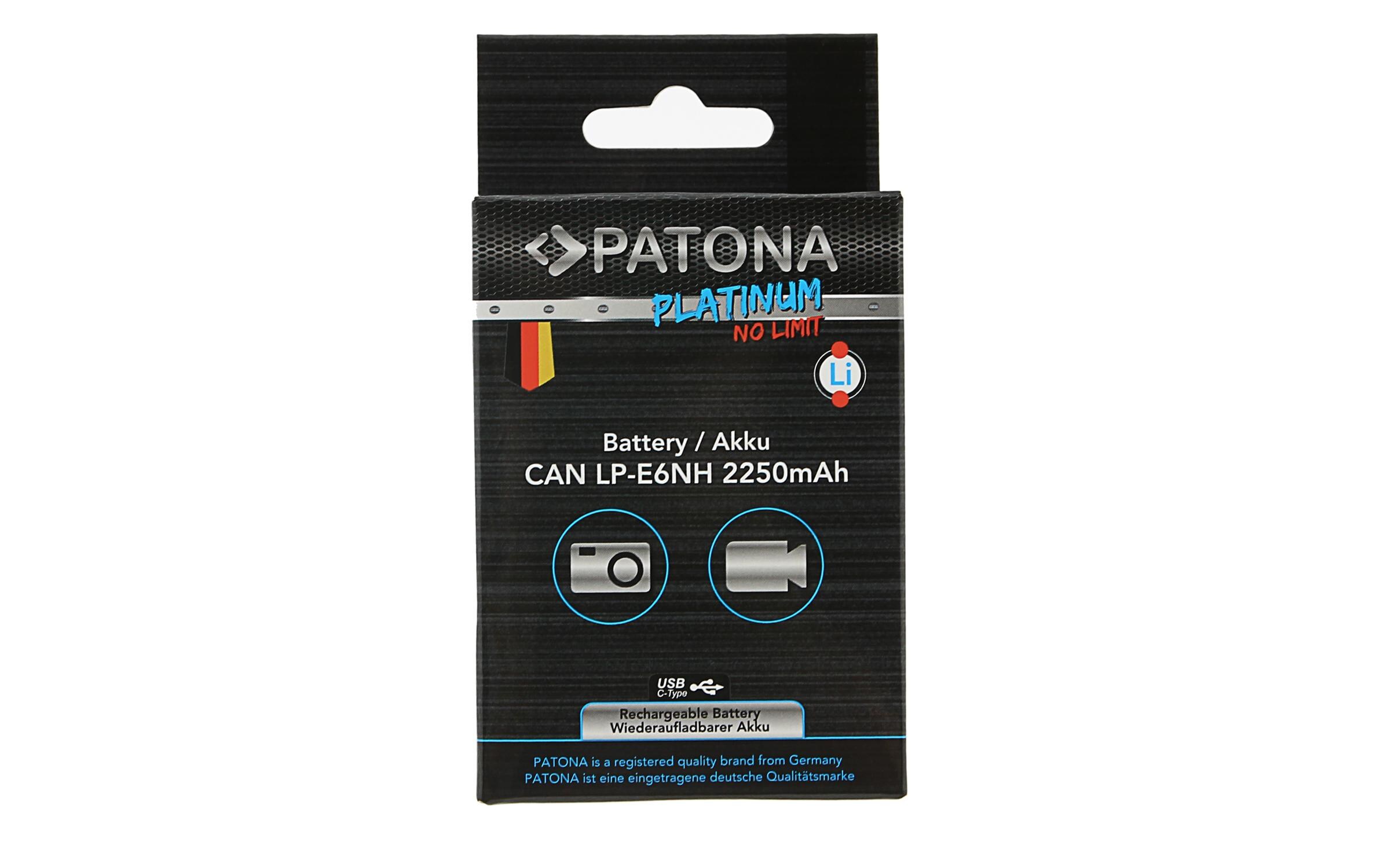 Platinum Akku für Canon EOS R5 Mark IIPlatinum Batteriesatz für Canon