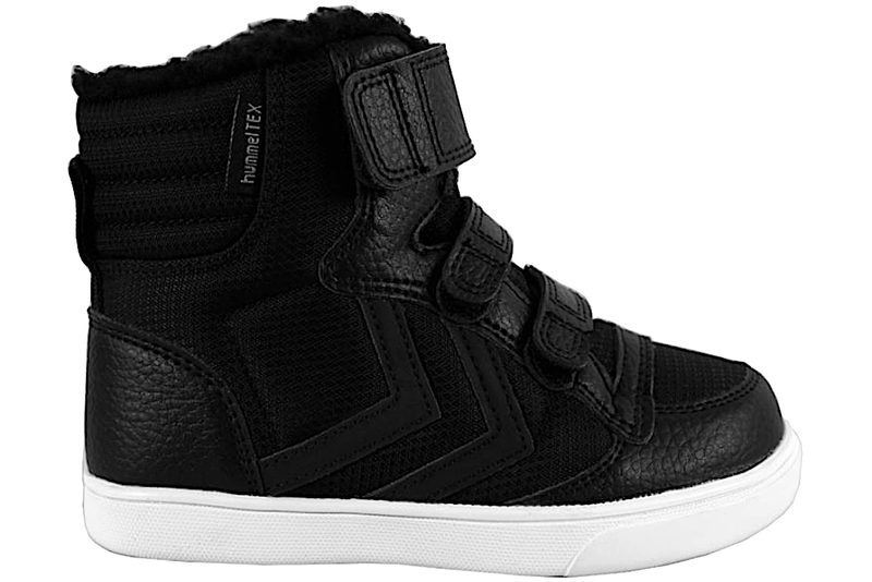 HUMMEL STADIL SUPER POLY BOOT RECYCLED TEX JR BLACK