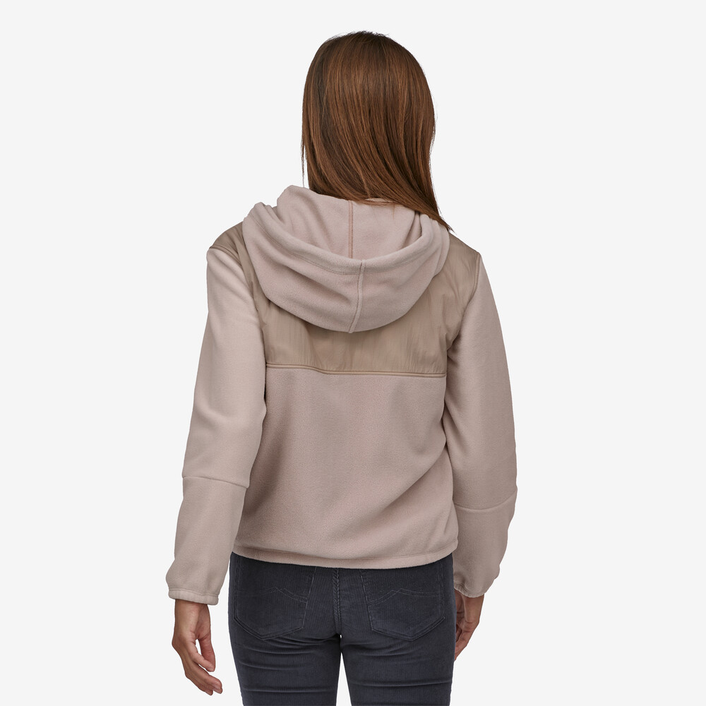 Damen-Microdini-Fleece-Hoodie