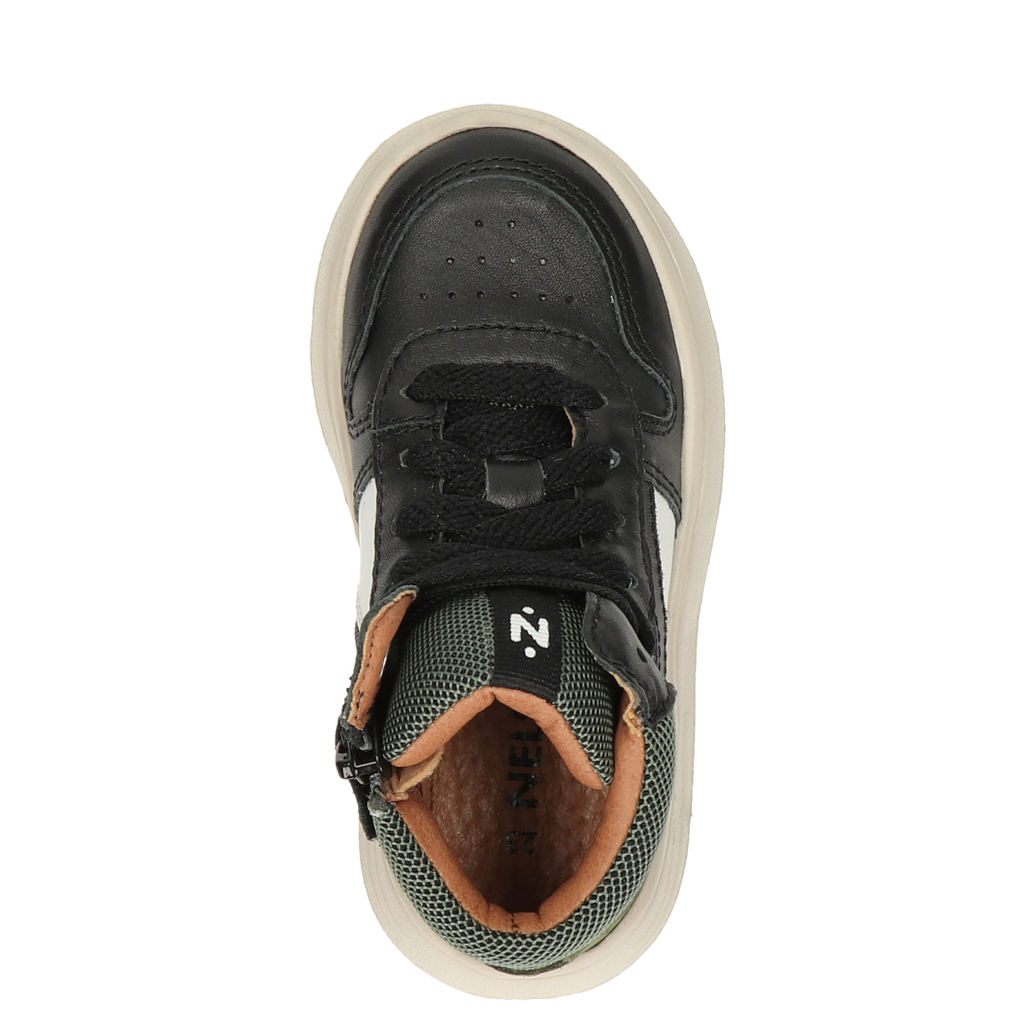 jongens sneaker Nelson Kids Zwart