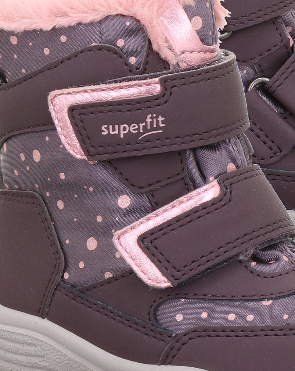 Klett-Boots CRYSTAL gefüttert in lila/rosa