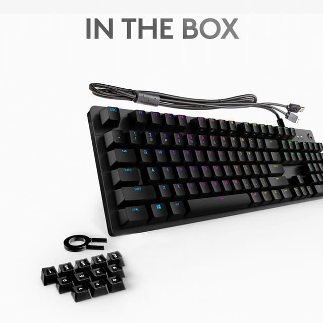Logitech G512 gaming keyboard (GX Red switches)