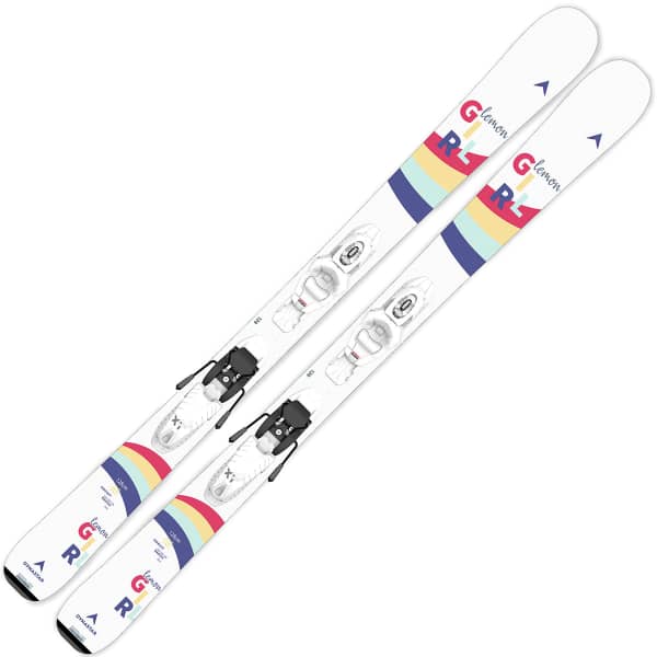 Pack ski DYNASTAR LEMON GIRL KID-X + KID 4 GW B76 WHITE